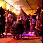 Festiwal w Chawngte, bamboo dance