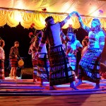 Festiwal w Chawngte, bamboo dance